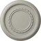Ekena Millwork Federal Roped Small Ceiling Medallion (Fits Canopies up to 6"), 12 5/8"OD x 1 1/8"P, Pot of Cream CM12FEPCF - alternate 1